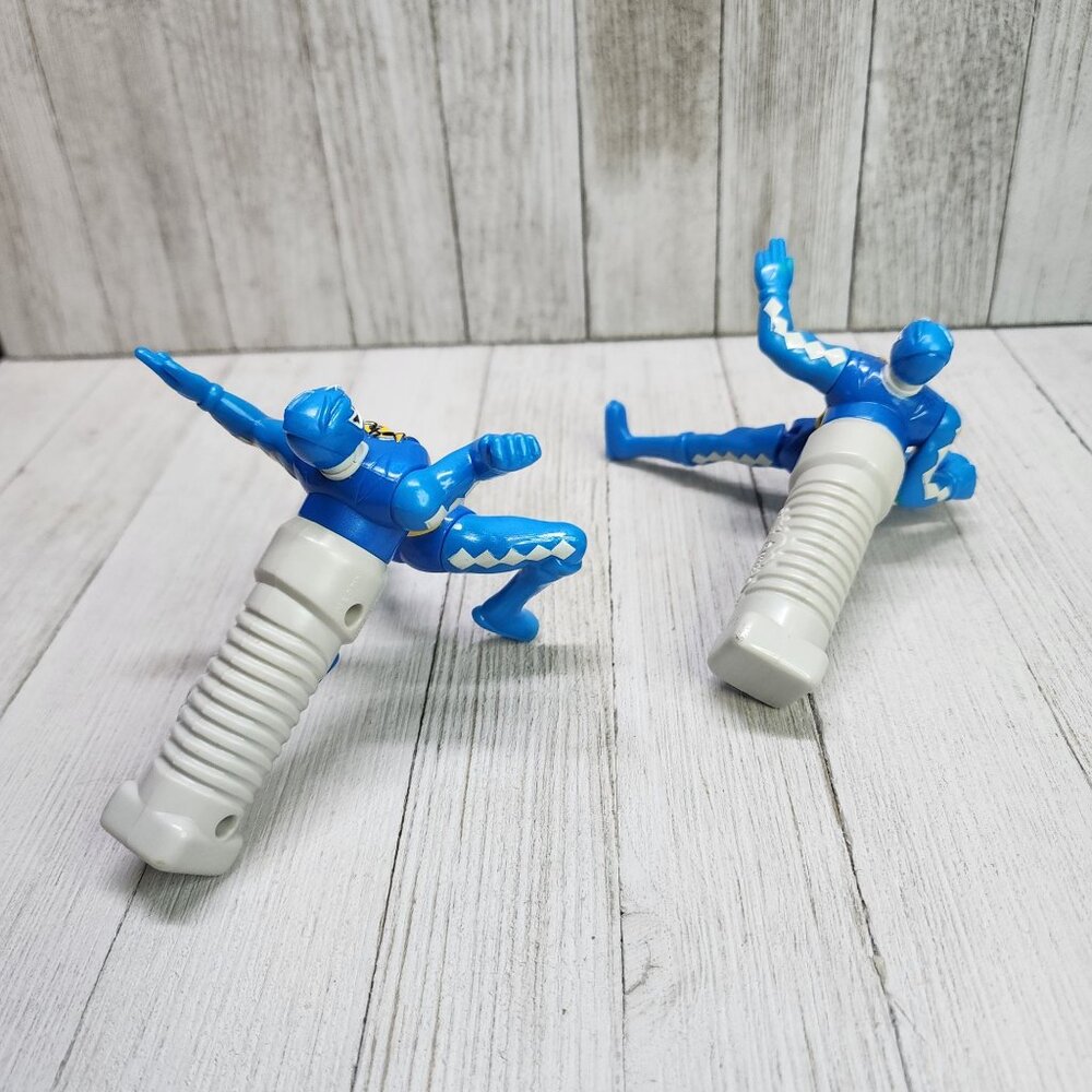 Power Rangers Dino Thunder Blue Ranger Action Figure Lightning Collection - 2pcs - Picture 4 of 9